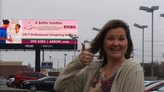 Home Care Franchise Investment Into Marketing For A Billboard